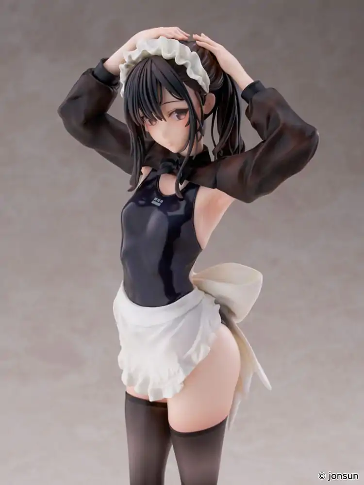 Original Character PVC Statue 1/6 Sakura Shiori Wettkampf Badeanzug Maid 27 cm Produktfoto