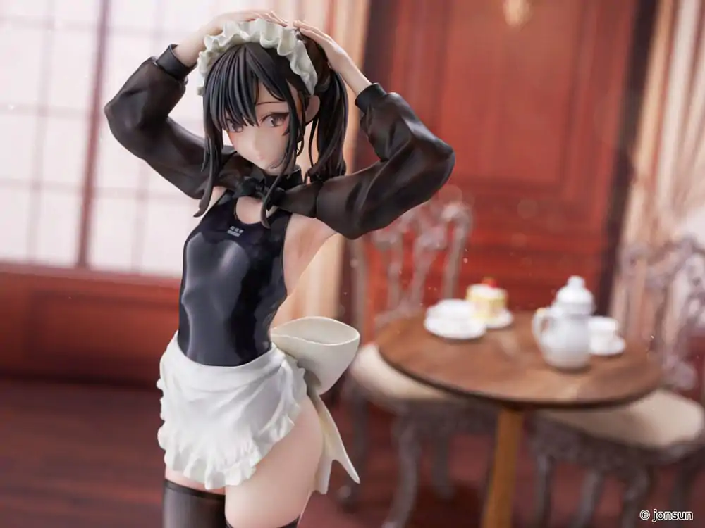 Original Character PVC Statue 1/6 Sakura Shiori Wettkampf Badeanzug Maid 27 cm Produktfoto