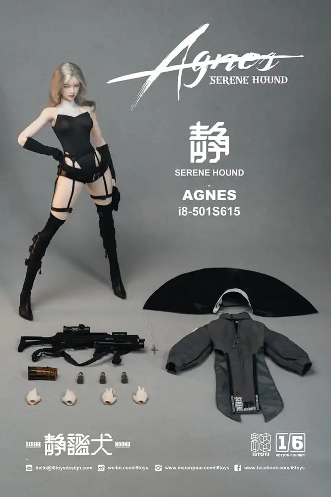Original Character Action Figur 1/6 Serene Hound "Agnes" 30 cm Produktfoto