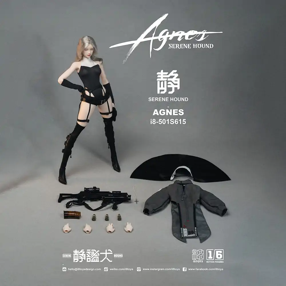 Original Character Action Figur 1/6 Serene Hound "Agnes" 30 cm Produktfoto