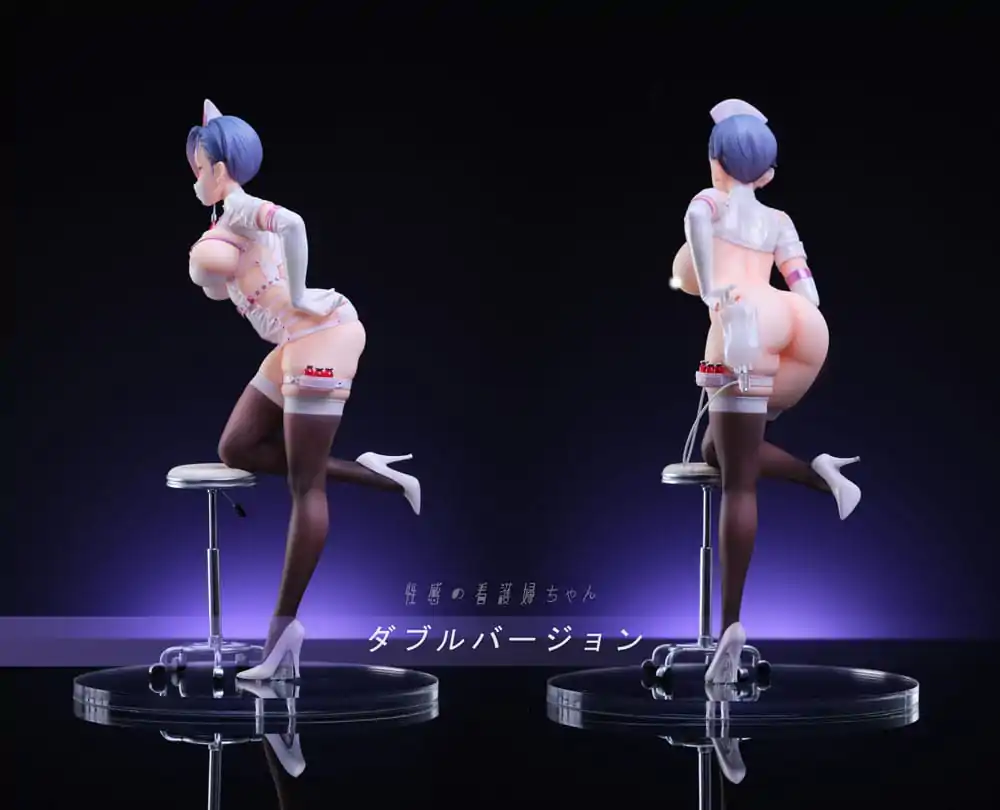 Original Character PVC Statue 1/6 Sexy Nurse Double Version 26 cm Produktfoto