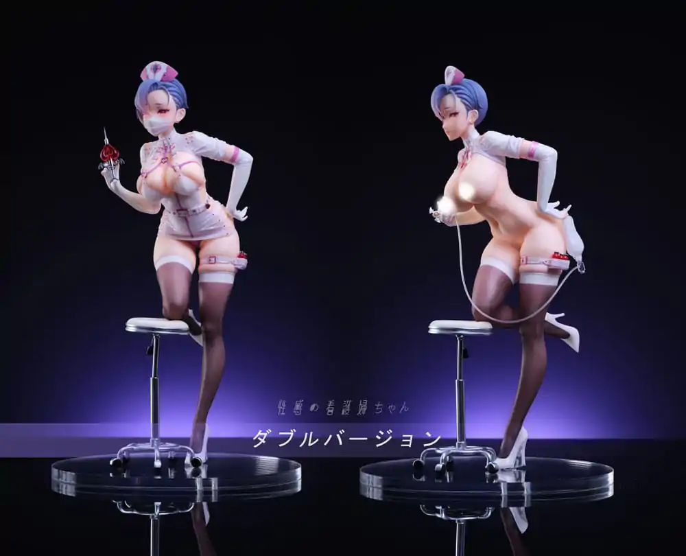 Original Character PVC Statue 1/6 Sexy Nurse Double Version 26 cm Produktfoto