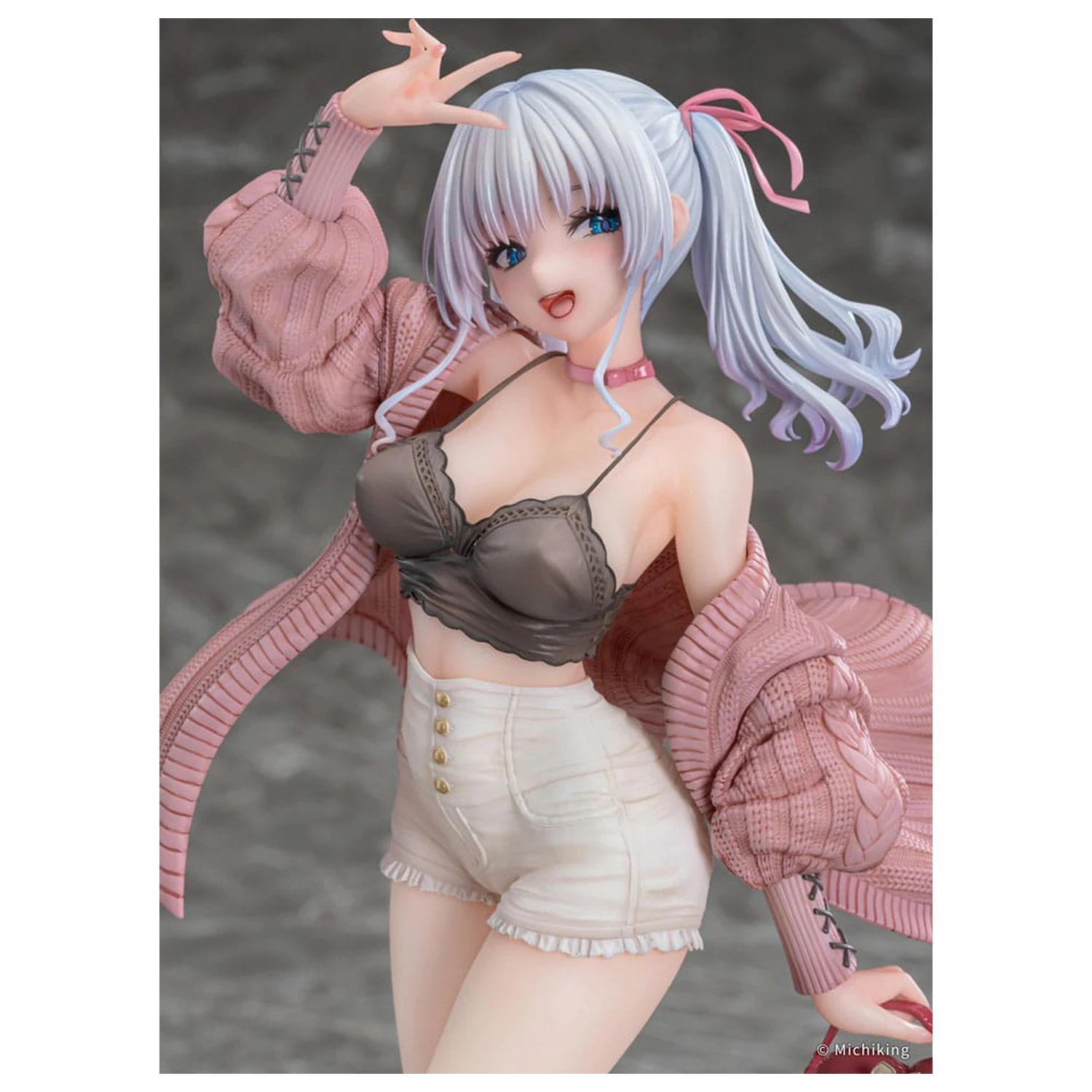 Original Character PVC Statue 1/6 Shion Passion Pink Illustration by Michiking 27 Zentimeter Produktfoto