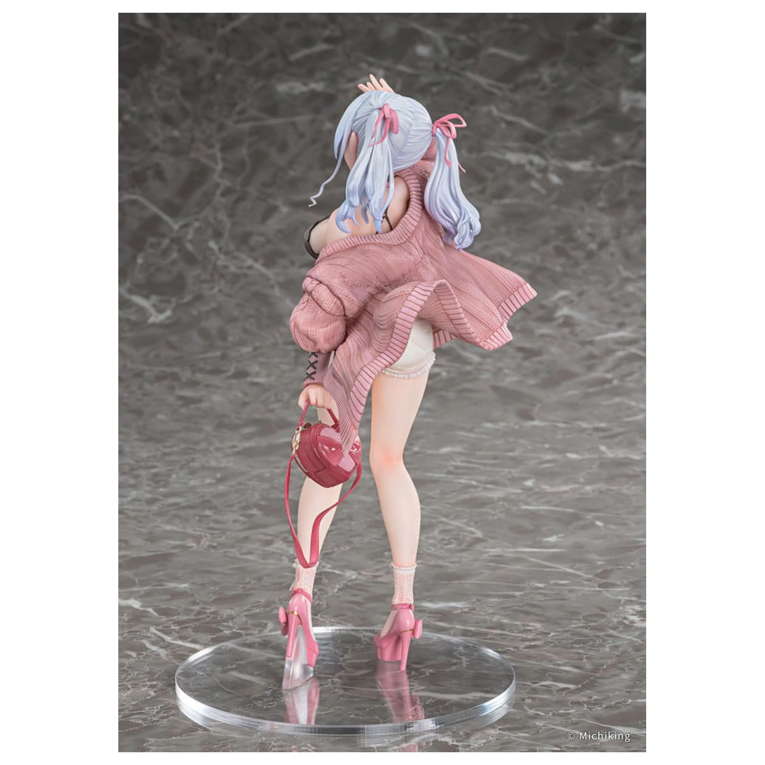 Original Character PVC Statue 1/6 Shion Passion Pink Illustration by Michiking 27 Zentimeter Produktfoto