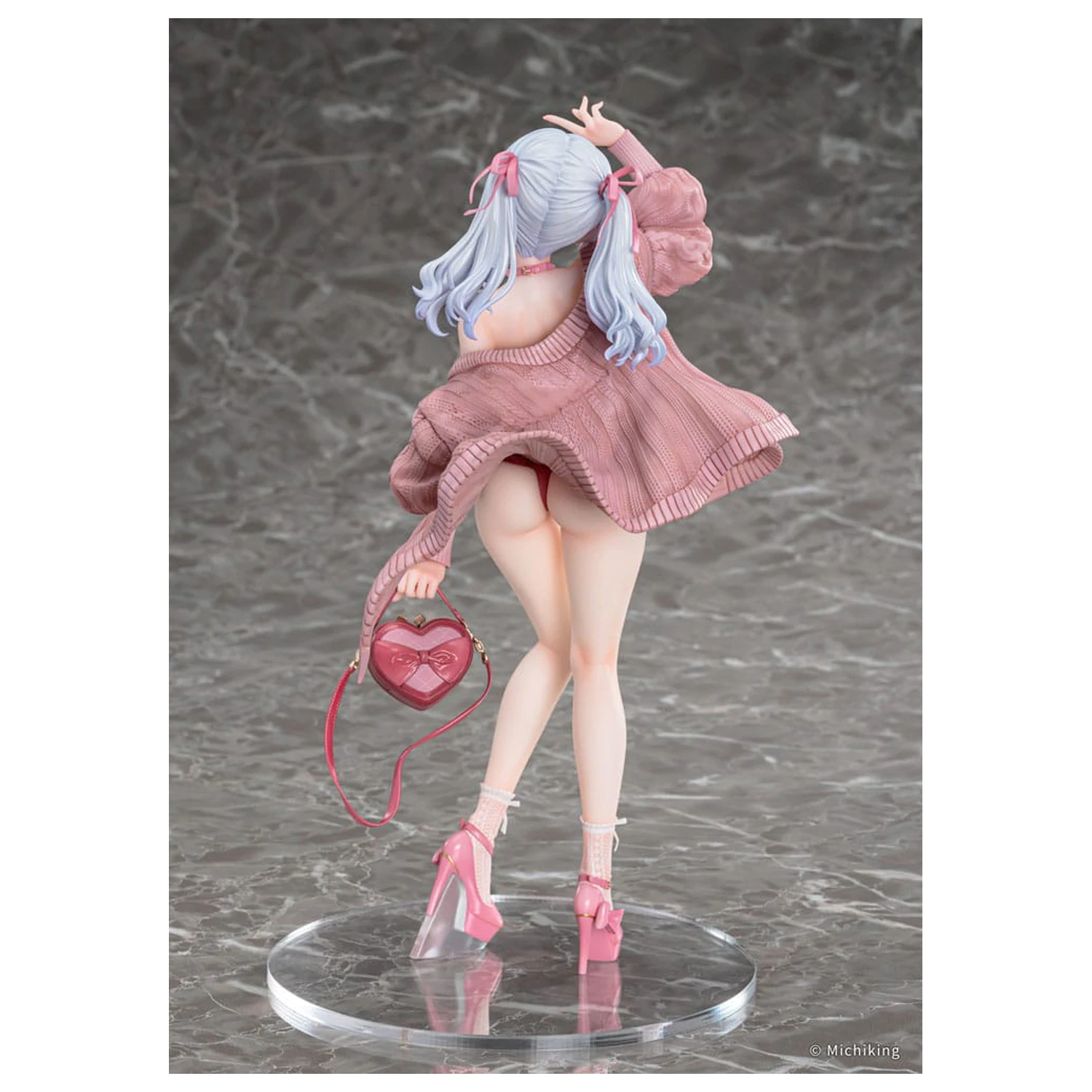 Original Character PVC Statue 1/6 Shion Passion Pink Illustration by Michiking 27 Zentimeter Produktfoto