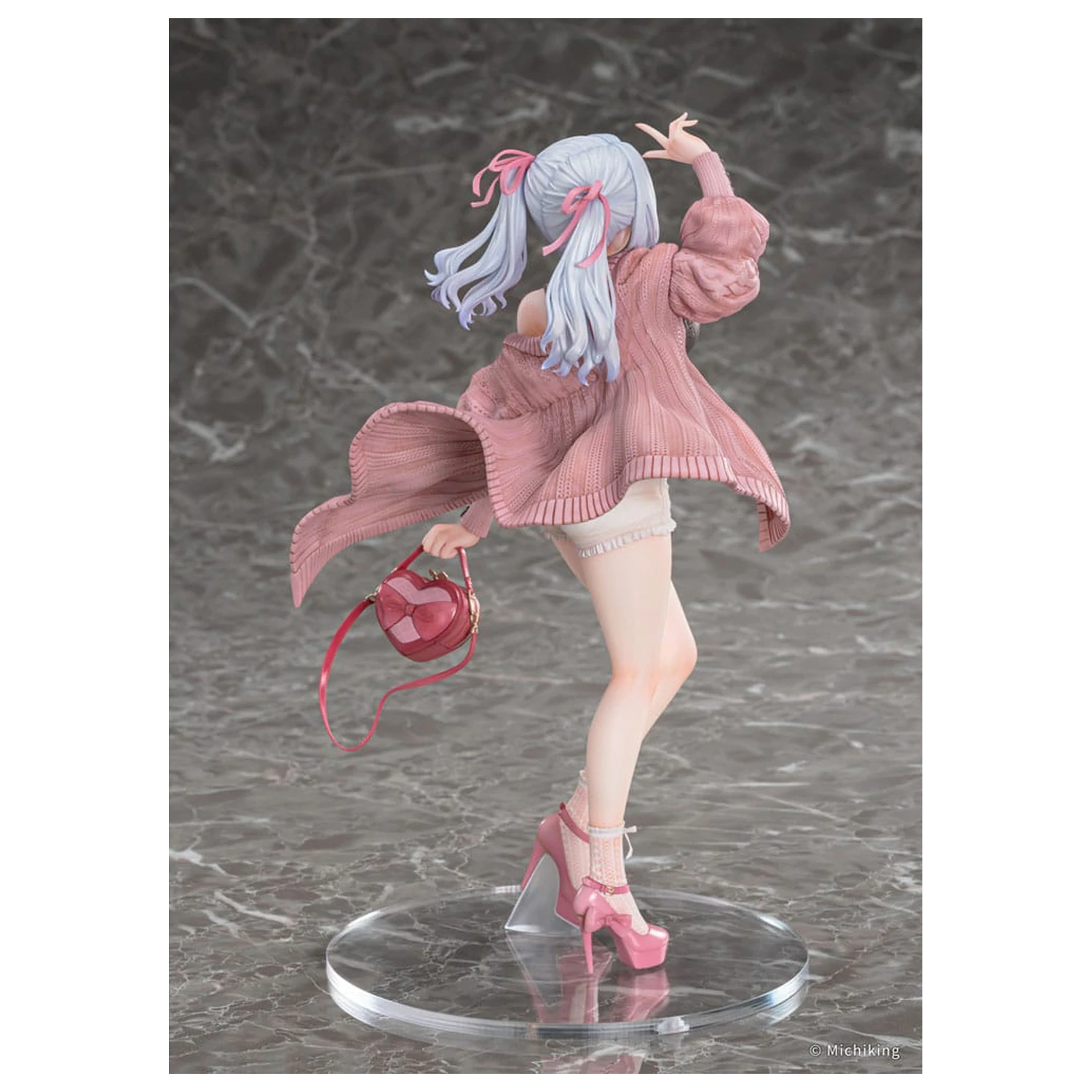 Original Character PVC Statue 1/6 Shion Passion Pink Illustration by Michiking 27 Zentimeter Produktfoto