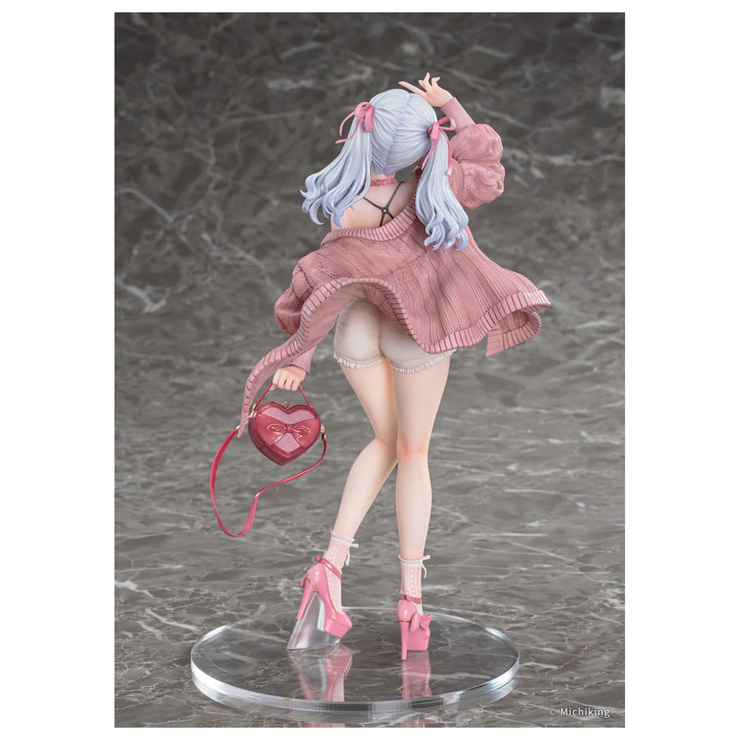 Original Character PVC Statue 1/6 Shion Passion Pink Illustration by Michiking 27 Zentimeter Produktfoto