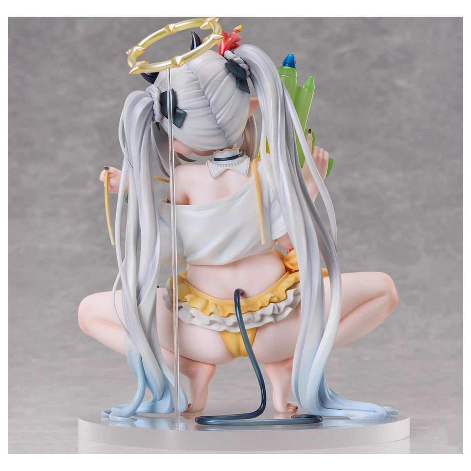 Original Character PVC Statue 1/6 Silver-Haired Girl Illustriert von Chihiro 18 cm Produktfoto
