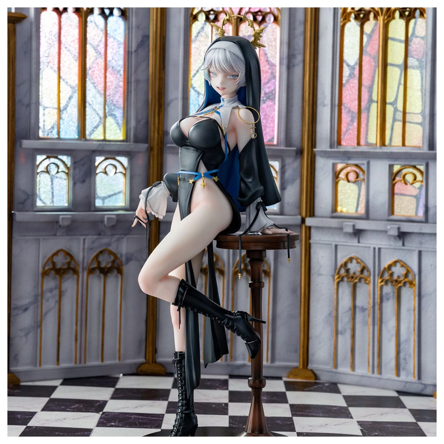 Original Character PVC Statue 1/6 Schwester Anastasia Illustriert von Ohisashiburi Deluxe Edition 28 cm Produktfoto
