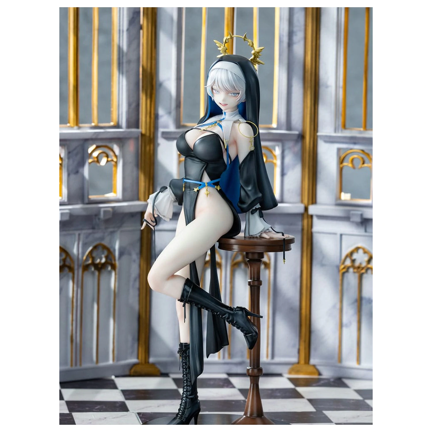 Original Character PVC Statue 1/6 Schwester Anastasia Illustriert von Ohisashiburi Deluxe Edition 28 cm Produktfoto