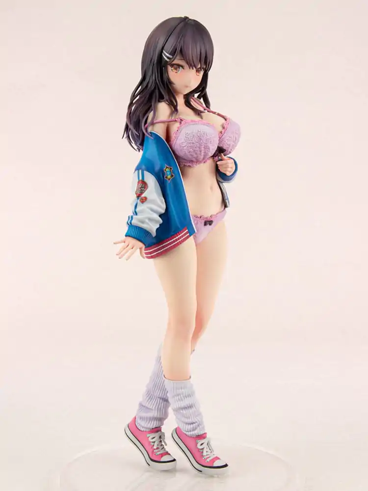 Original Charakter PVC-Statue 1/6 Sukajan Jacket Kanojo wa Cool de Itai! Kyouka Kagura 27 cm Produktfoto