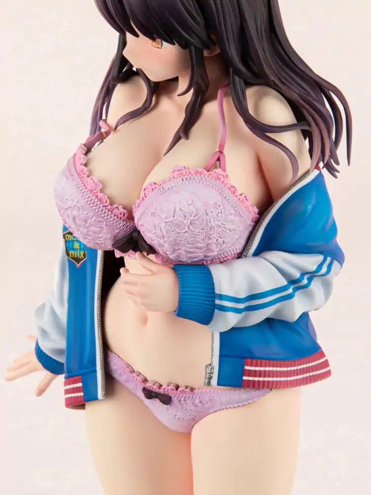 Original Charakter PVC-Statue 1/6 Sukajan Jacket Kanojo wa Cool de Itai! Kyouka Kagura 27 cm Produktfoto