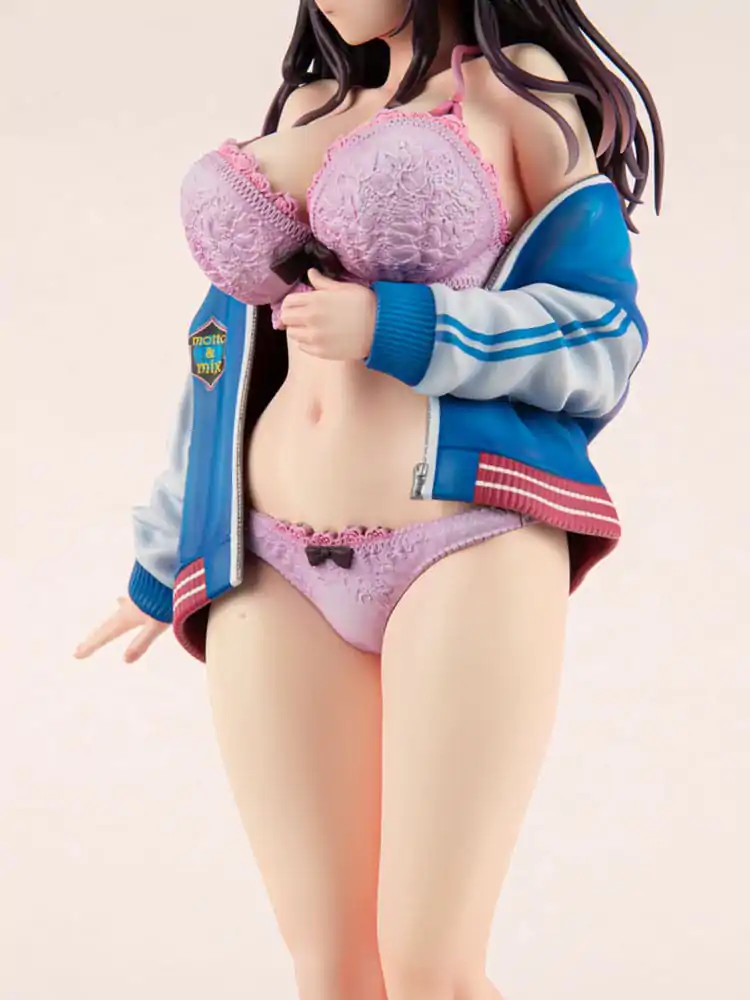 Original Charakter PVC-Statue 1/6 Sukajan Jacket Kanojo wa Cool de Itai! Kyouka Kagura 27 cm Produktfoto