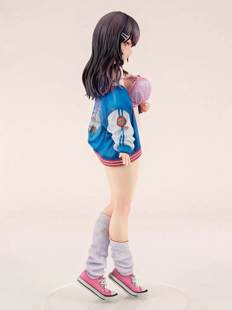 Original Charakter PVC-Statue 1/6 Sukajan Jacket Kanojo wa Cool de Itai! Kyouka Kagura 27 cm Produktfoto
