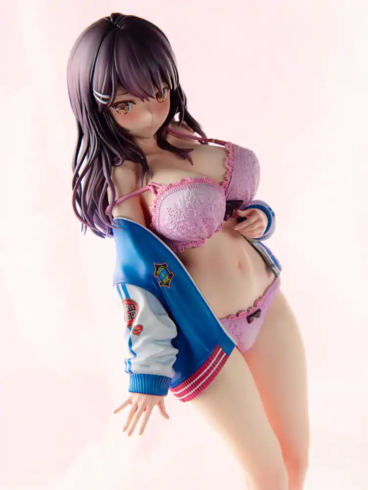 Original Charakter PVC-Statue 1/6 Sukajan Jacket Kanojo wa Cool de Itai! Kyouka Kagura 27 cm Produktfoto