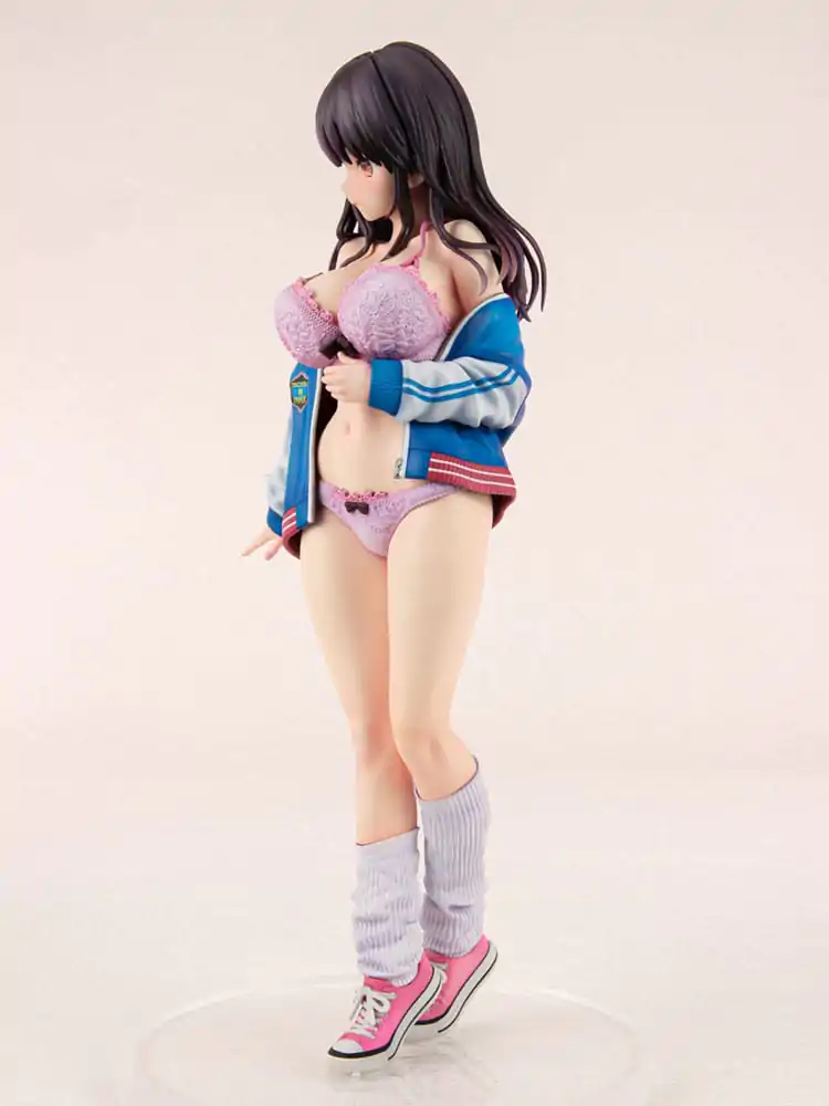 Original Charakter PVC-Statue 1/6 Sukajan Jacket Kanojo wa Cool de Itai! Kyouka Kagura 27 cm Produktfoto