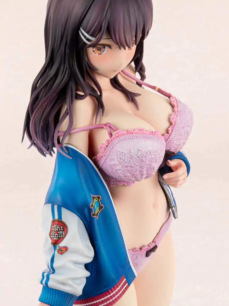 Original Charakter PVC-Statue 1/6 Sukajan Jacket Kanojo wa Cool de Itai! Kyouka Kagura 27 cm Produktfoto