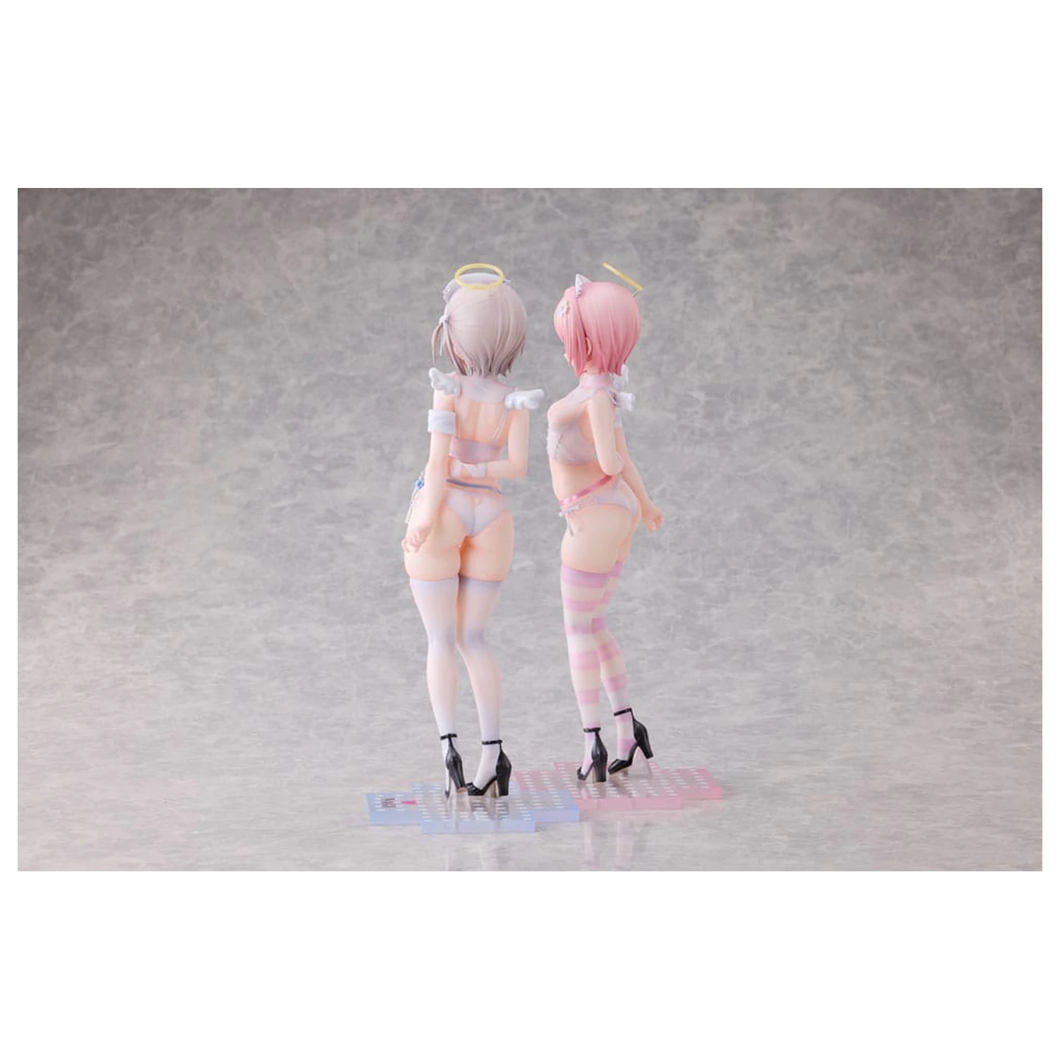 Original Character Statue 1/6 Suzu & Nagi Illustrated by Kuma 4-gou Set Edition 27 Zentimeter Produktfoto