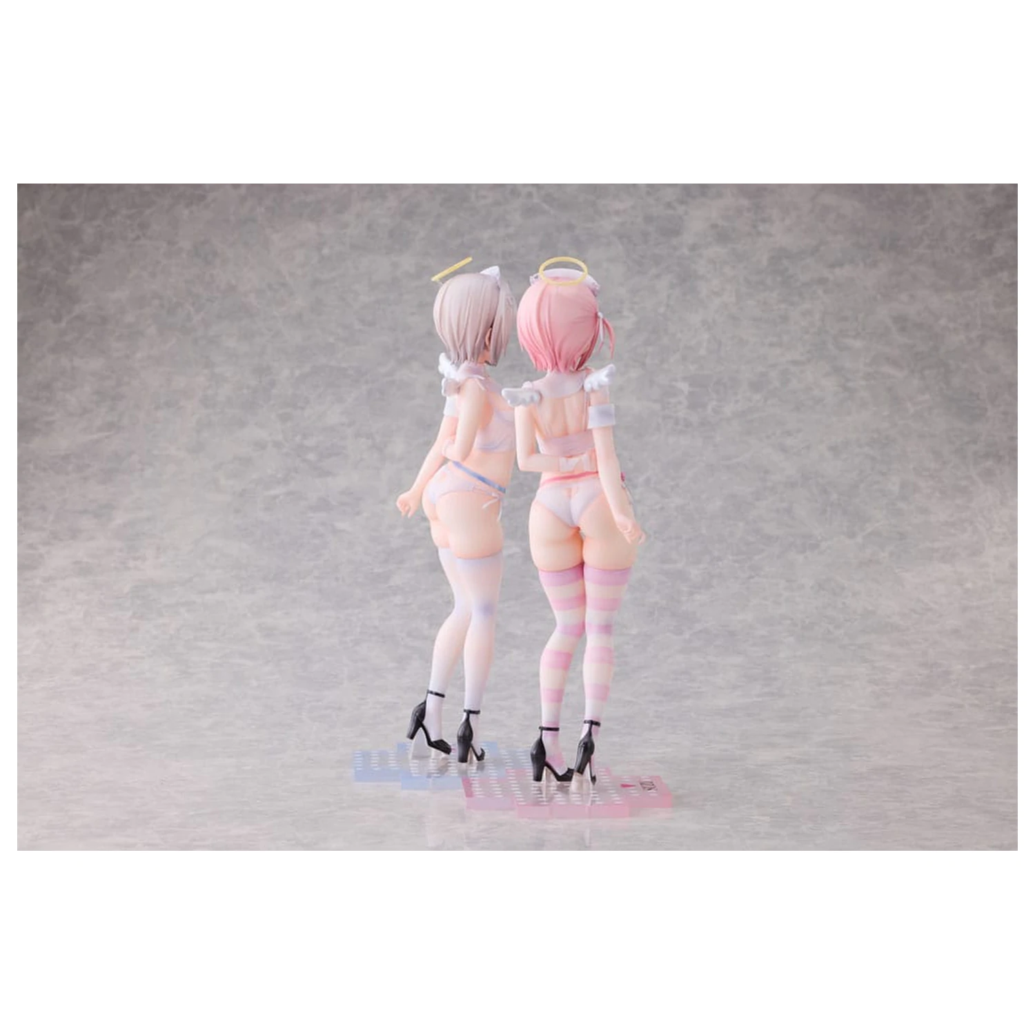 Original Character Statue 1/6 Suzu & Nagi Illustrated by Kuma 4-gou Set Edition 27 Zentimeter Produktfoto