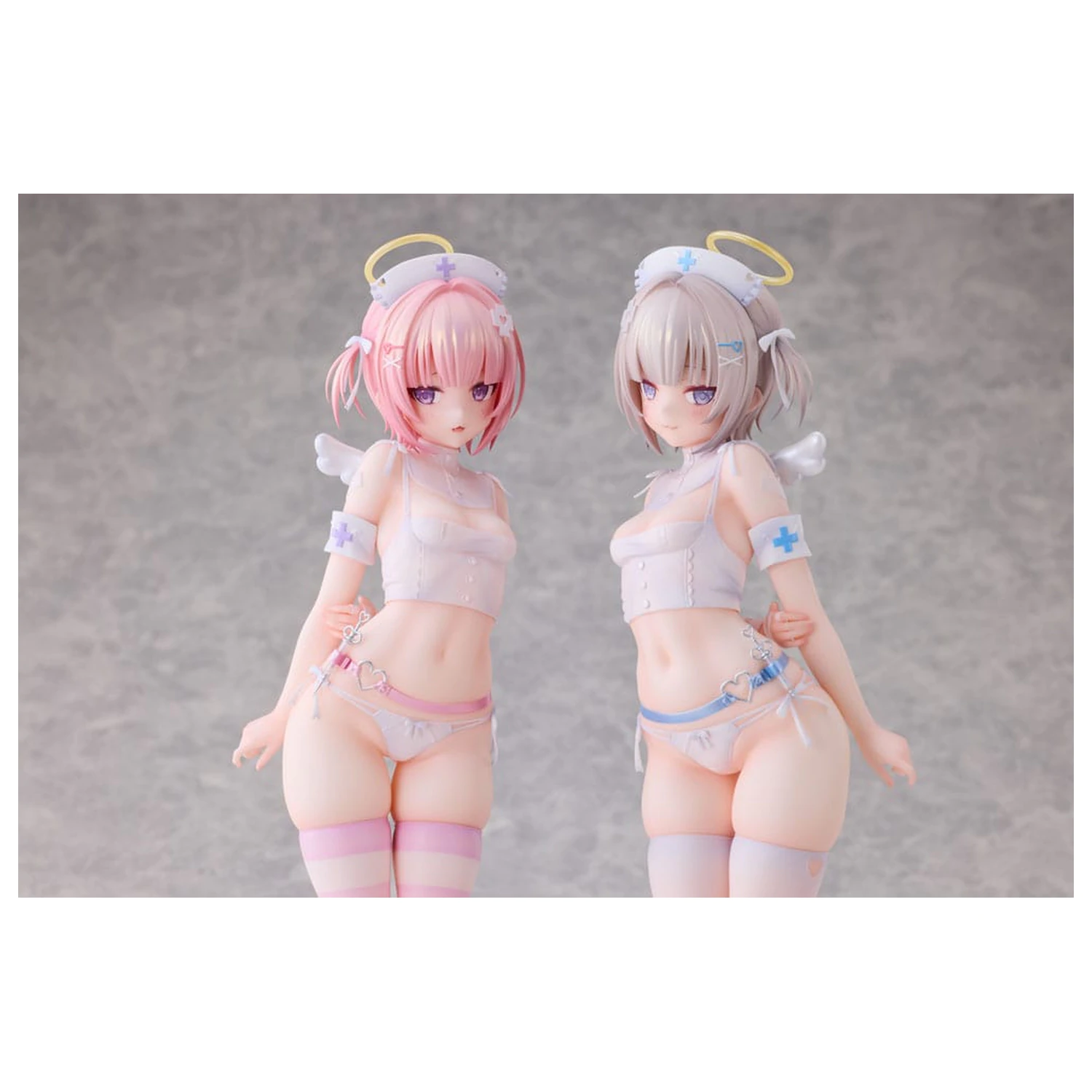 Original Character Statue 1/6 Suzu & Nagi Illustrated by Kuma 4-gou Set Edition 27 Zentimeter Produktfoto