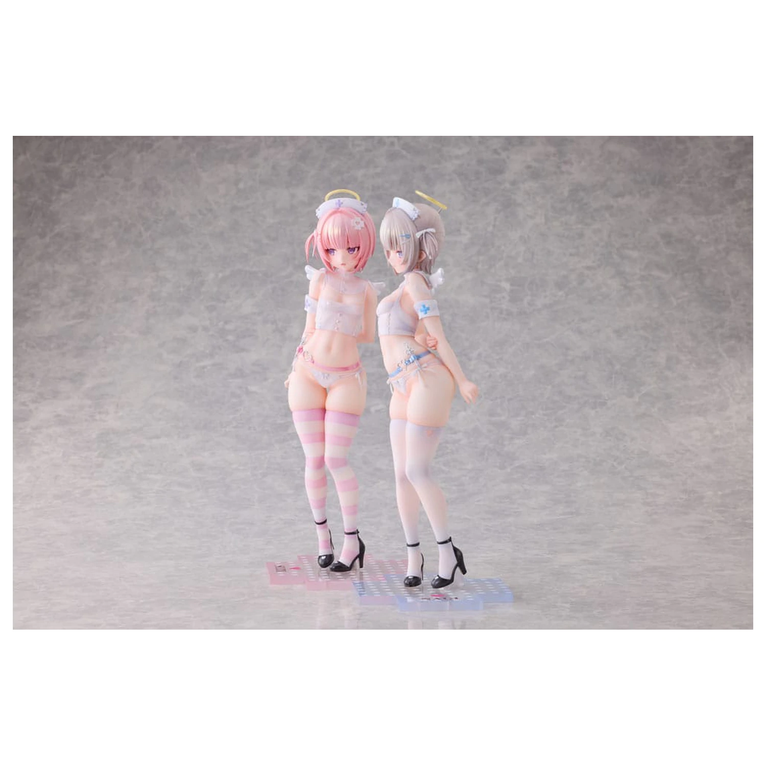 Original Character Statue 1/6 Suzu & Nagi Illustrated by Kuma 4-gou Set Edition 27 Zentimeter Produktfoto