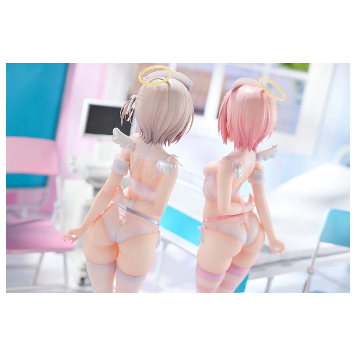 Original Character Statue 1/6 Suzu & Nagi Illustrated by Kuma 4-gou Set Edition 27 Zentimeter Produktfoto