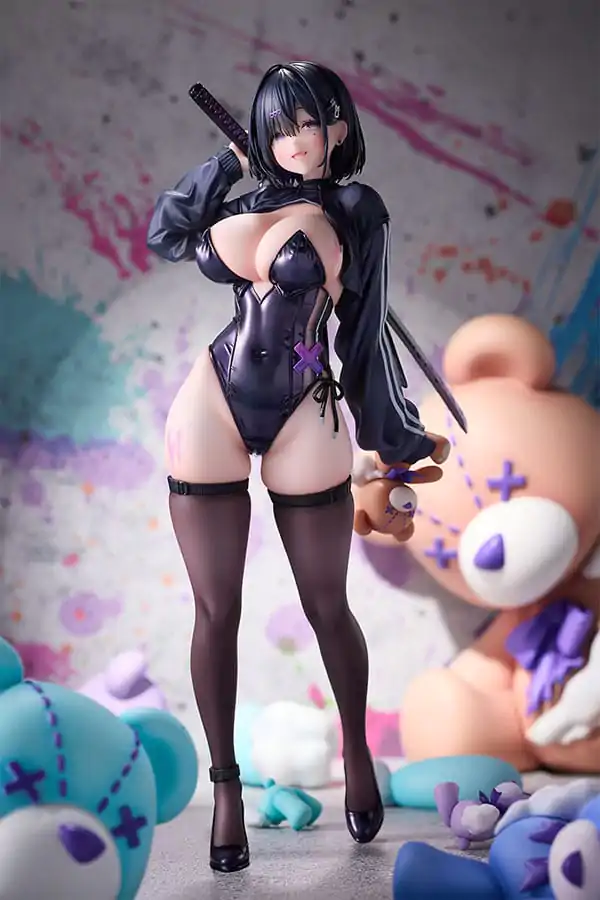 Original Character Statue 1/6 Teddy Bear Hunter Tapestry Set Edition 30 cm Produktfoto