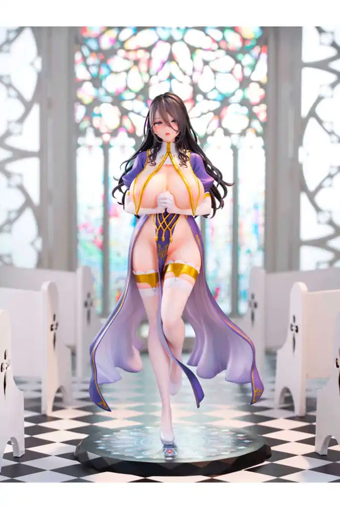 Original Character PVC Statue 1/6 The Nun Prayer Petrone Illustration by Ogre 29 cm Produktfoto