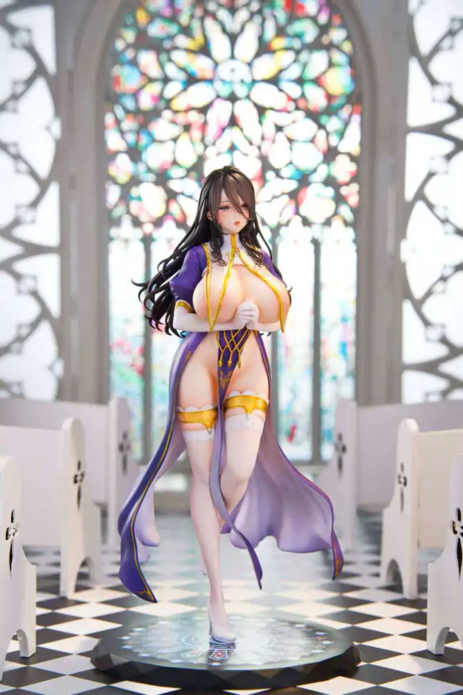 Original Character PVC Statue 1/6 The Nun Prayer Petrone Illustration by Ogre 29 cm Produktfoto