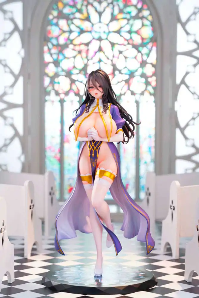 Original Character PVC Statue 1/6 The Nun Prayer Petrone Illustration by Ogre 29 cm Produktfoto