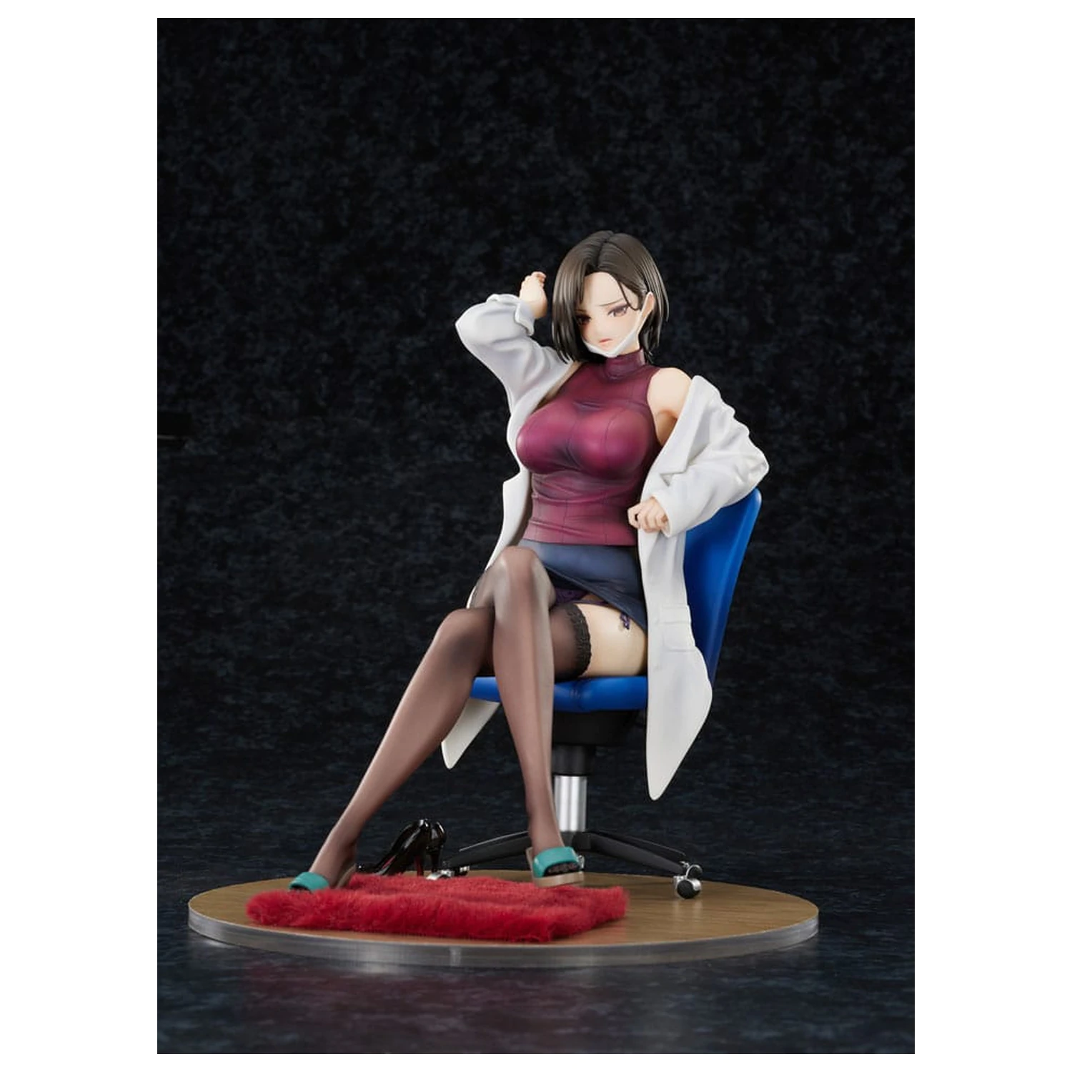 Original Character Statue 1/6 The Sulky School Nurse Illustrated by Keso Shirou 22 cm Produktfoto