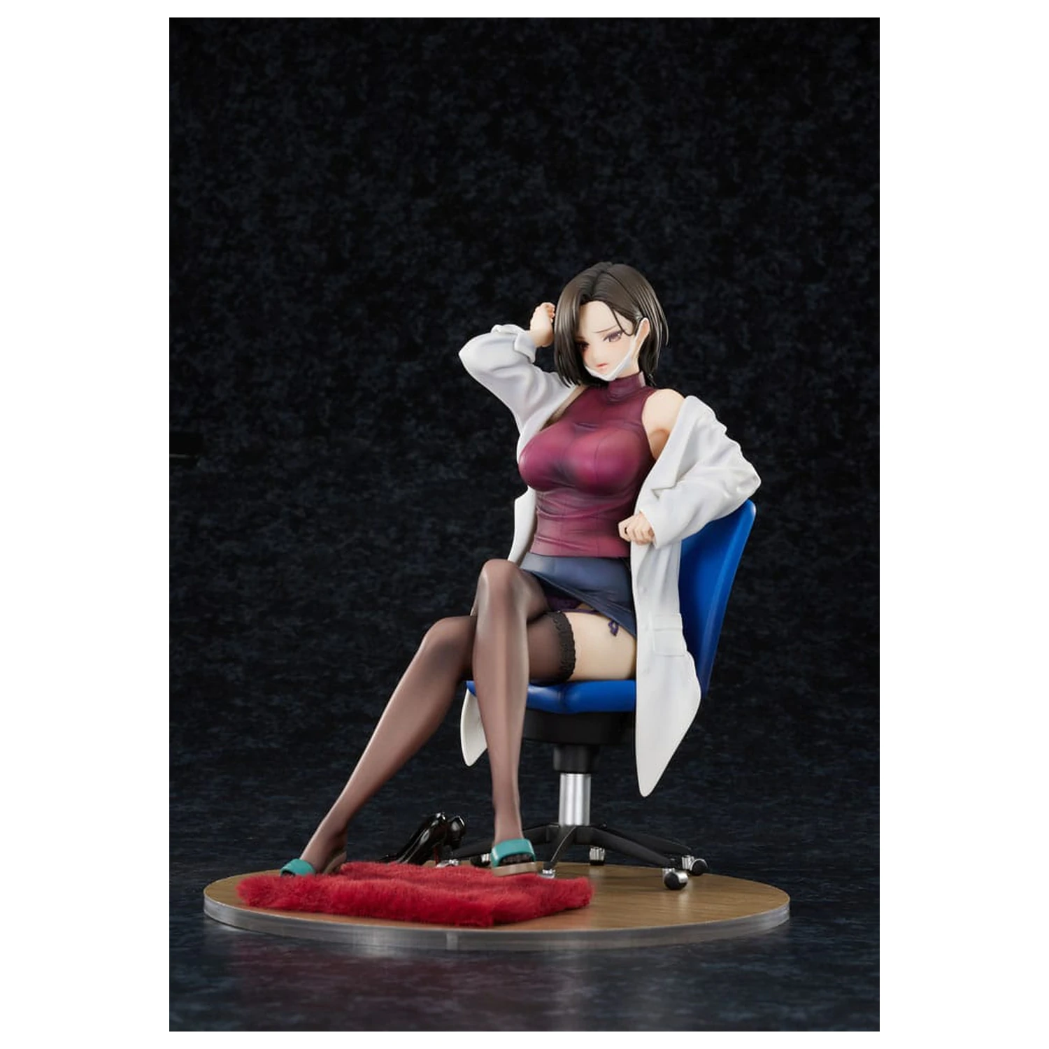 Original Character Statue 1/6 The Sulky School Nurse Illustrated by Keso Shirou 22 cm Produktfoto