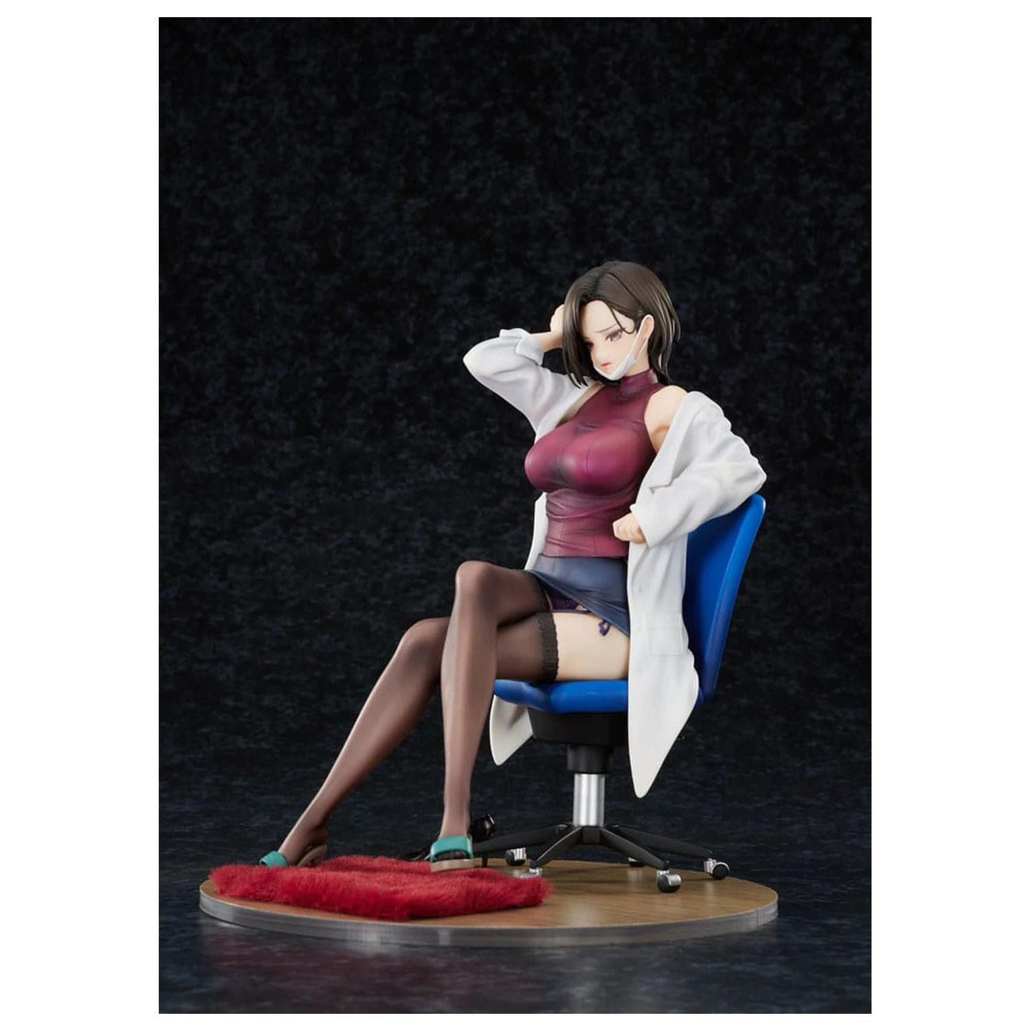 Original Character Statue 1/6 The Sulky School Nurse Illustrated by Keso Shirou 22 cm Produktfoto