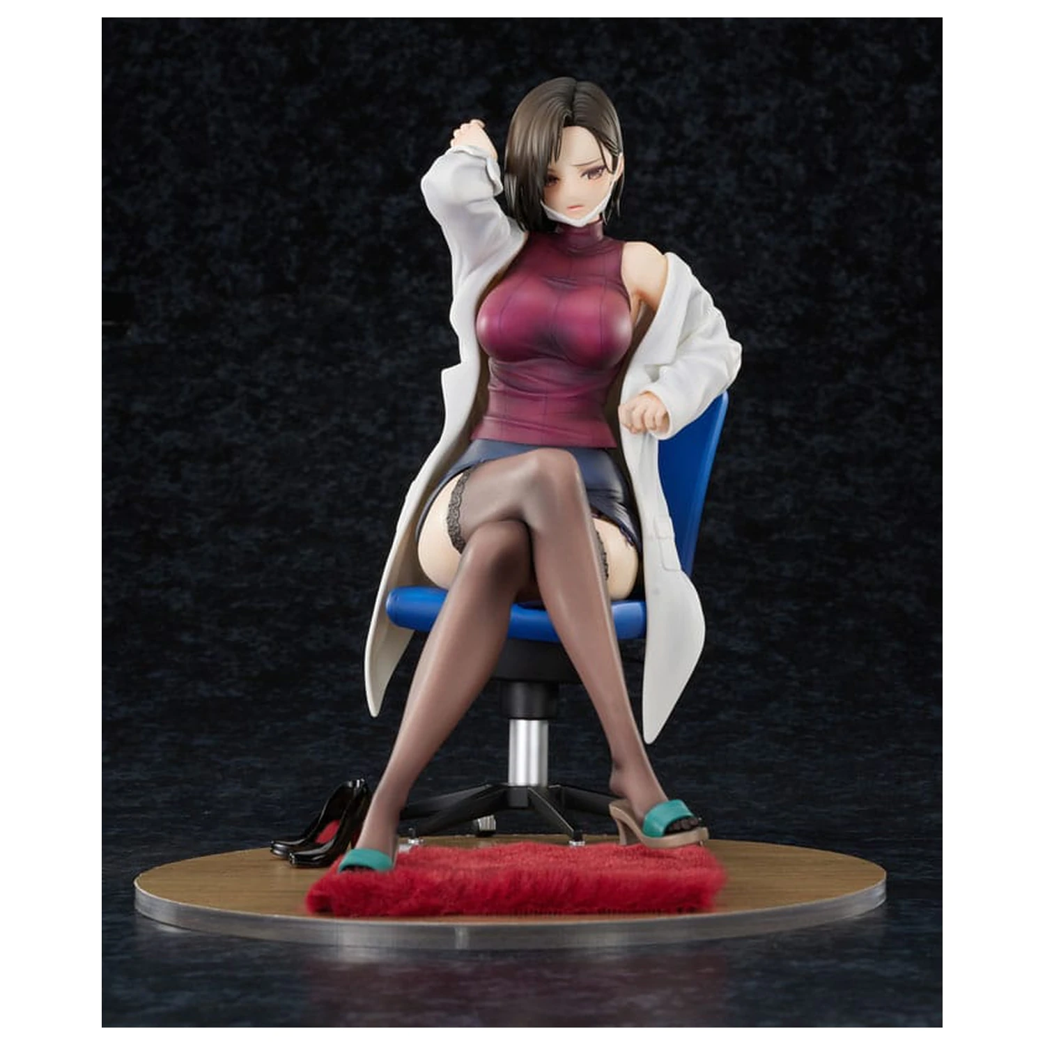 Original Character Statue 1/6 The Sulky School Nurse Illustrated by Keso Shirou 22 cm Produktfoto