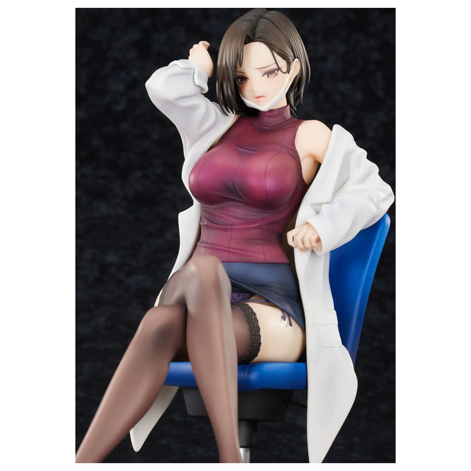 Original Character Statue 1/6 The Sulky School Nurse Illustrated by Keso Shirou 22 cm Produktfoto