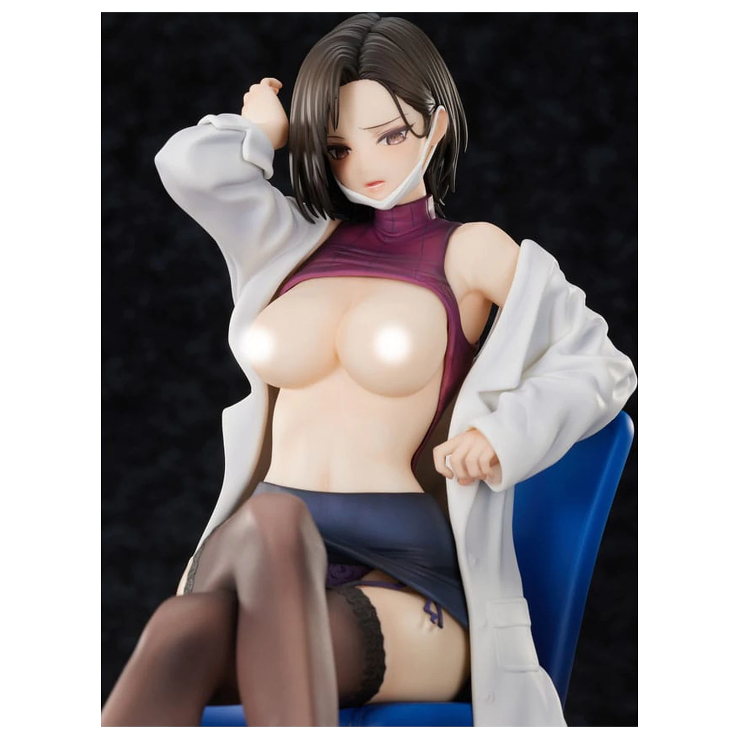 Original Character Statue 1/6 The Sulky School Nurse Illustrated by Keso Shirou 22 cm Produktfoto