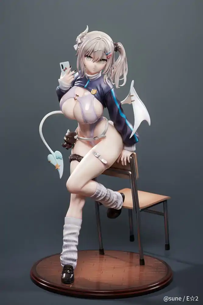 Original Character PVC Figur 1/6 Yuki Shinomiya Silent Gal Succubus 25 cm Produktfoto