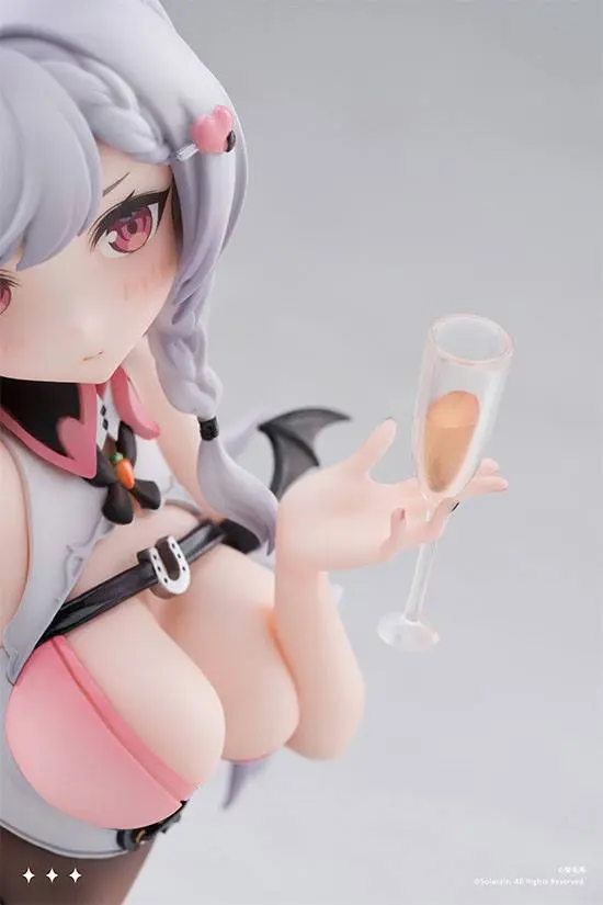 Original Character PVC Statue 1/7 Ashige-chan: Lucky Dealer Ver. 19 cm termékfotó