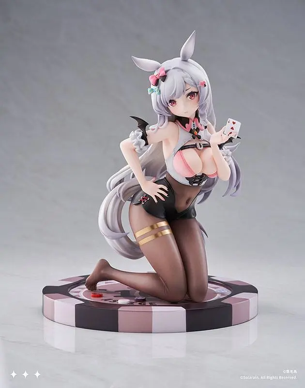 Original Character PVC Statue 1/7 Ashige-chan: Lucky Dealer Ver. 19 cm termékfotó