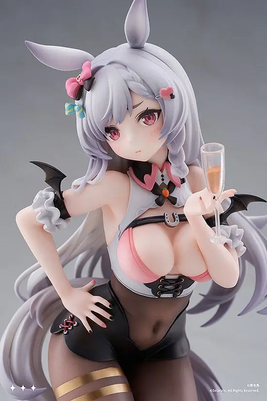 Original Character PVC Statue 1/7 Ashige-chan: Lucky Dealer Ver. 19 cm termékfotó