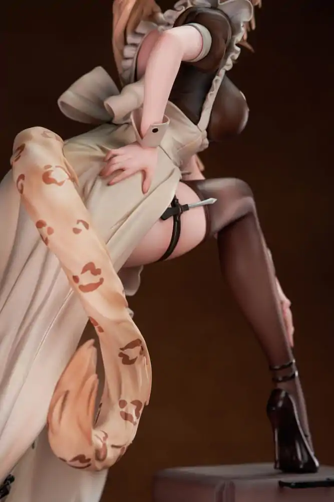 Original Character PVC Statue 1/7 Battle Maid Different Species Leopard Cat Maria Deluxe Edition 24 cm Produktfoto