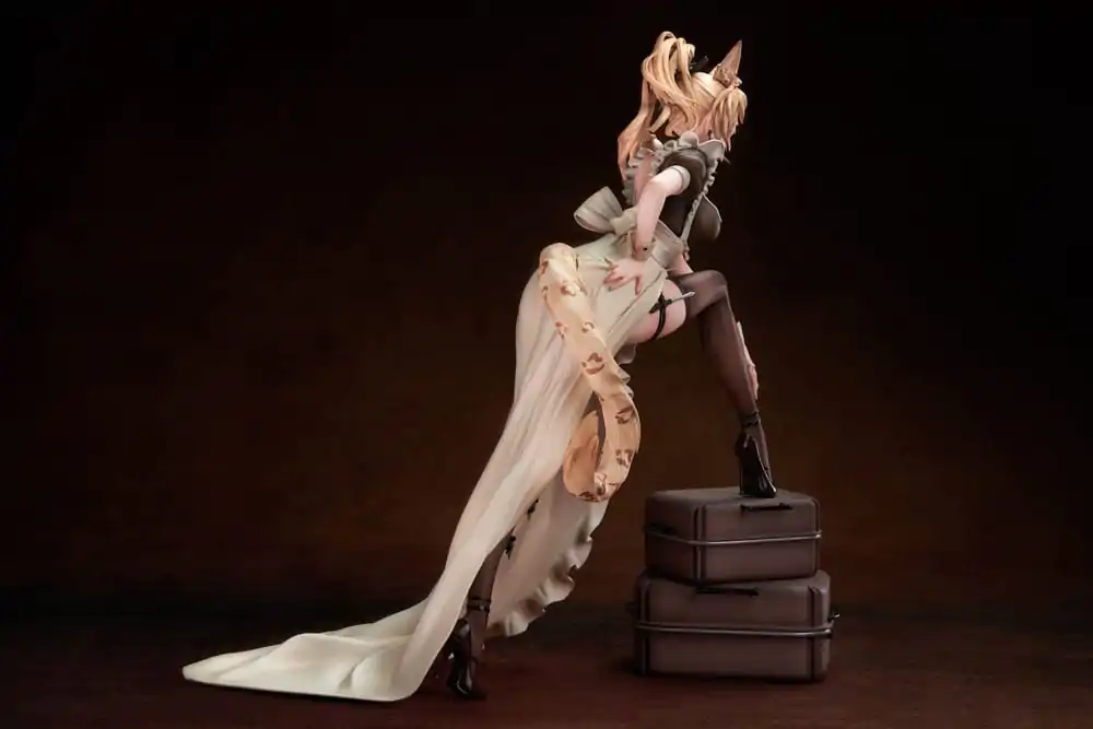 Original Character PVC Statue 1/7 Battle Maid Different Species Leopard Cat Maria Deluxe Edition 24 cm Produktfoto