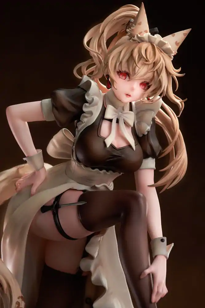 Original Character PVC Statue 1/7 Battle Maid Different Species Leopard Cat Maria Deluxe Edition 24 cm Produktfoto