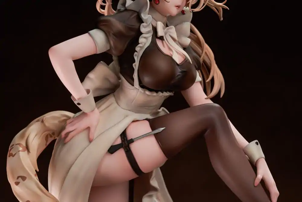 Original Character PVC Statue 1/7 Battle Maid Different Species Leopard Cat Maria Deluxe Edition 24 cm Produktfoto