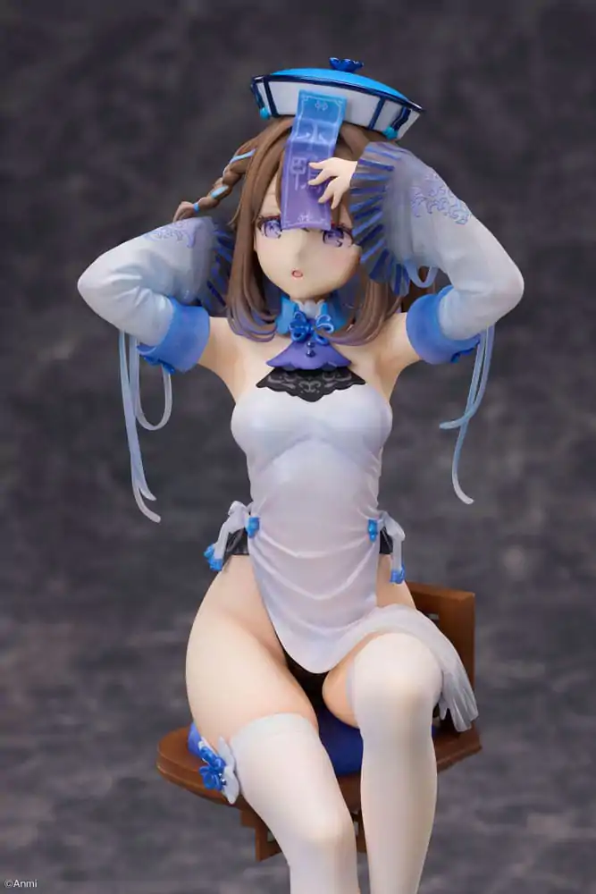 Original Character PVC Statue 1/7 Blue jiangshi Illustration by Anmi 21 cm Produktfoto