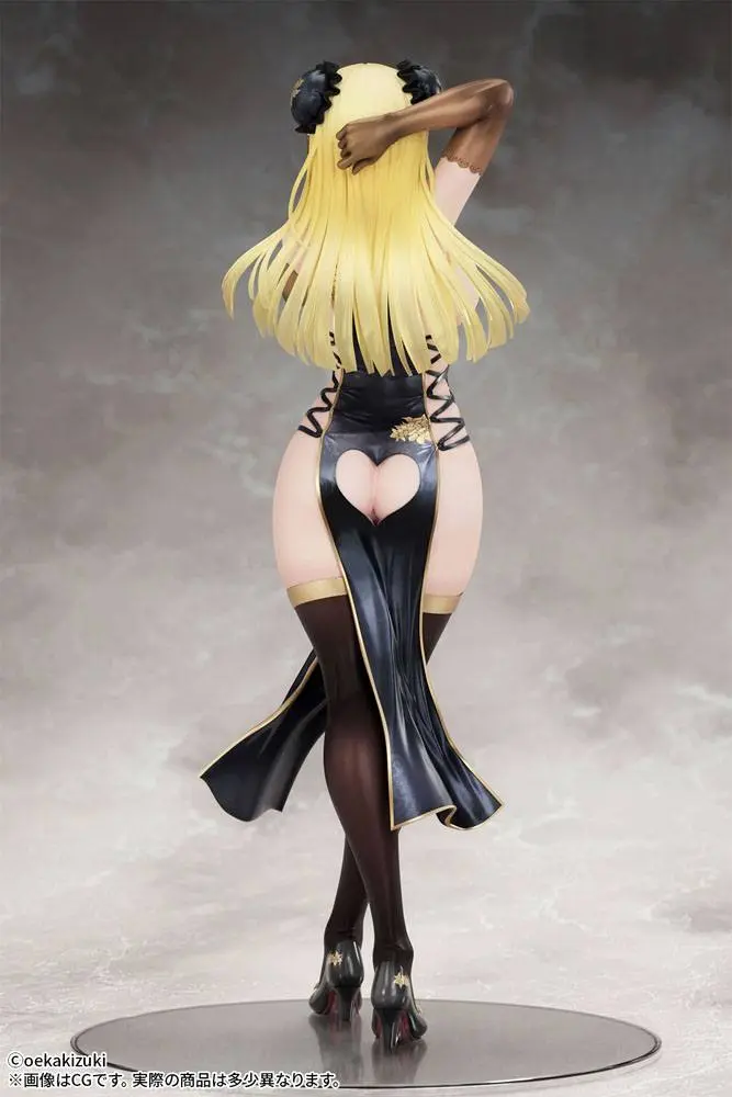 Original Character Statue 1/7 China Girl Black Ver. Illustrated by Oekakizuki 20 cm Produktfoto