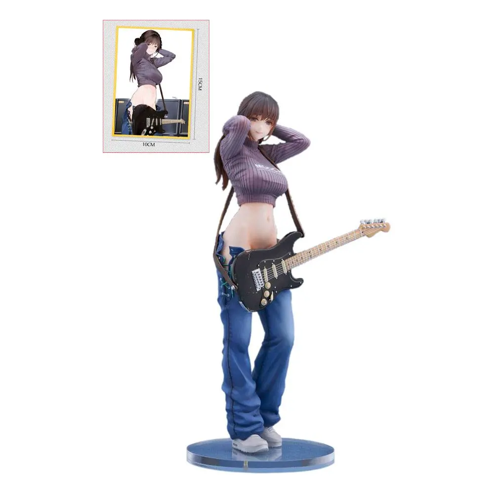 Original Character PVC 1/7 Guitar Girl Illustrated by Hitomio16 Deluxe Ver. 25 cm termékfotó