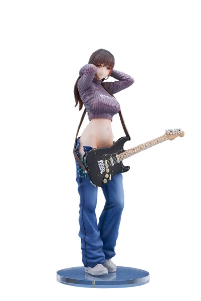 Original Character PVC 1/7 Guitar Girl Illustrated by Hitomio16 Deluxe Ver. 25 cm termékfotó