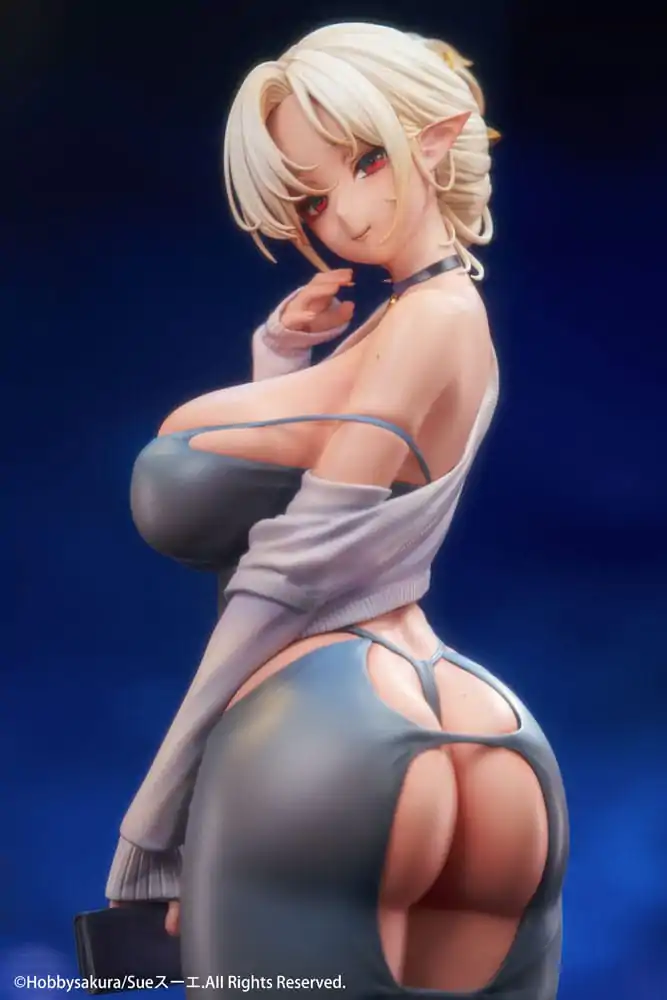 Original Character PVC Statue 1/7 Hitozuma Elf Illustration by Sue Another Color Deluxe Edition 26 cm Produktfoto