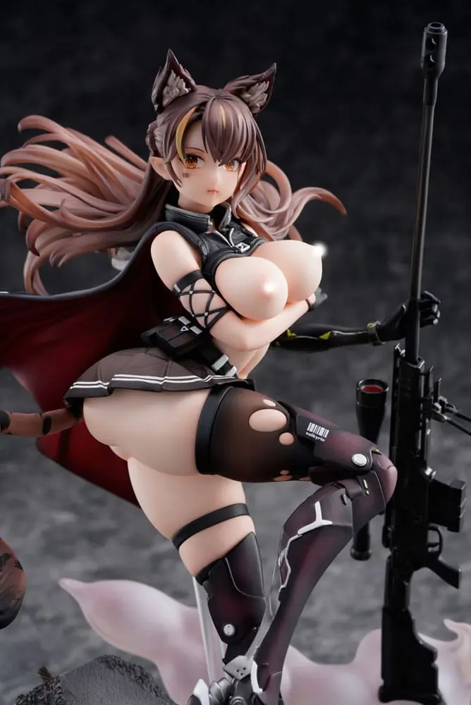 Original Character PVC Statue 1/7 Ijuu Senki Series: Sniper Karihime Limited Distribution 27 cm Produktfoto